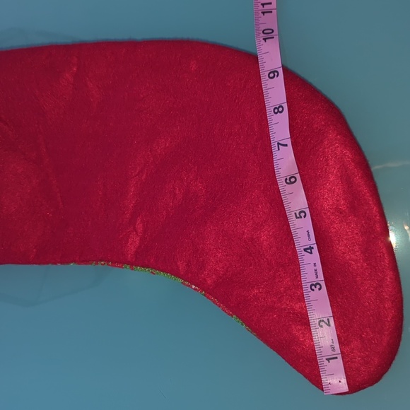 Macy's Christmas Stocking - Reindeer Knit Holiday Stocking Home Decor Gift - Picture 7 of 7